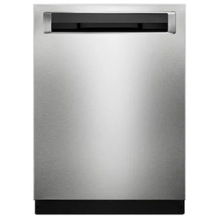 46 DBA Dishwasher with Third Level Rack and PrintShield™ Finish, Pocket Handle